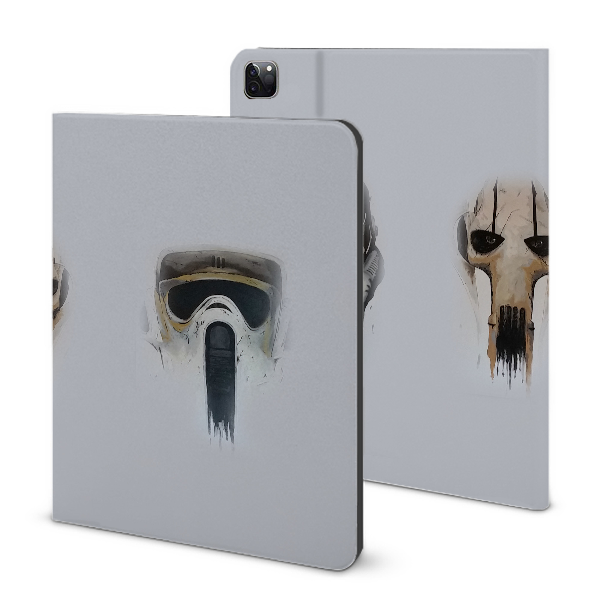 （画像用） スター・ウォーズ Star Wars IPad ケース ブック型 PUレザー TPU 耐衝撃 軽量 薄型 ペン収納なし 全面保護 IPad 各モデル対応